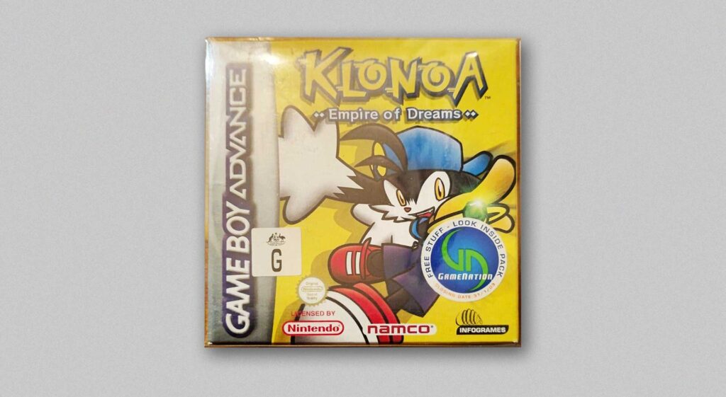 Klonoa Empire of Dreams 2002 GBA