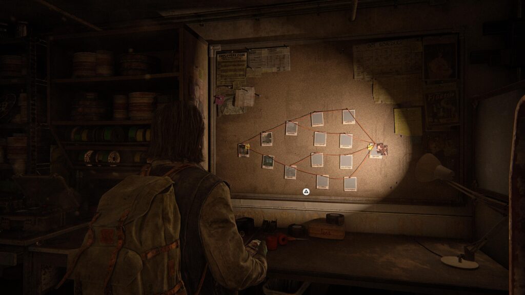 Naughty Dog The Last of Us™ Part II Remastered No Return Bill Planning Board