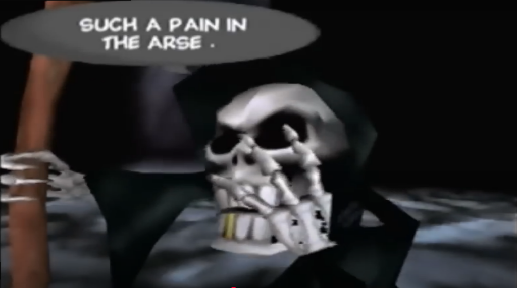 conkers bad fur day n64 gregg grim reaper