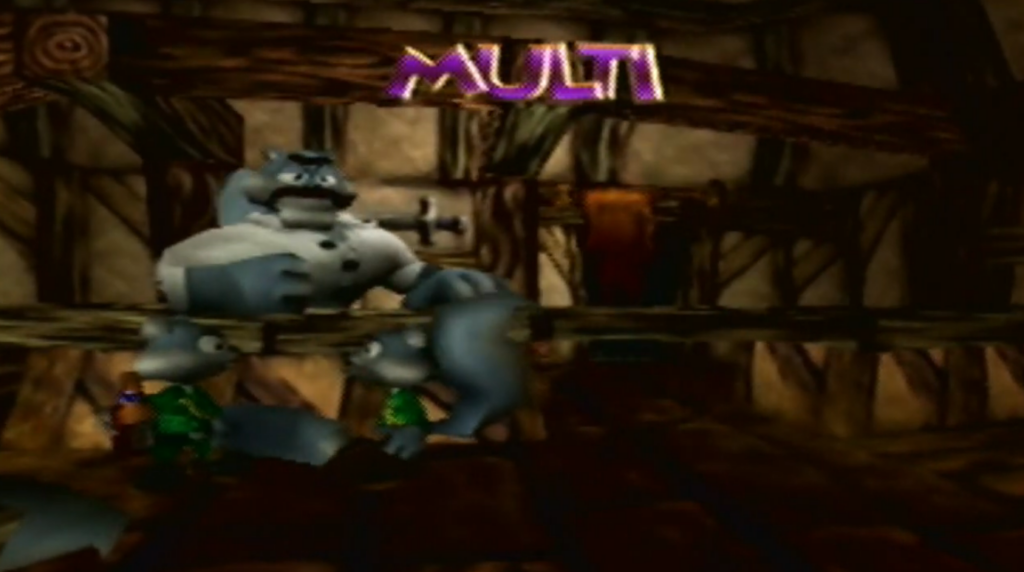 conkers bad fur day n64 multiplayer screen