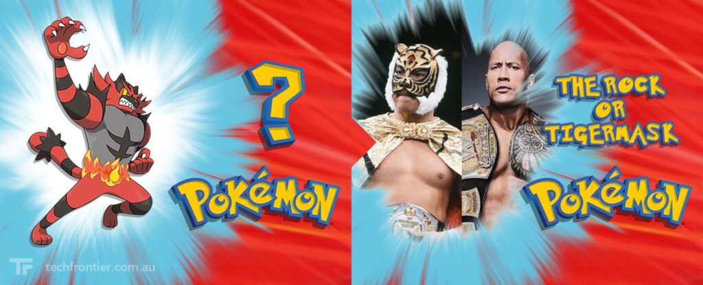 Incineroar The Rock or Tigermask