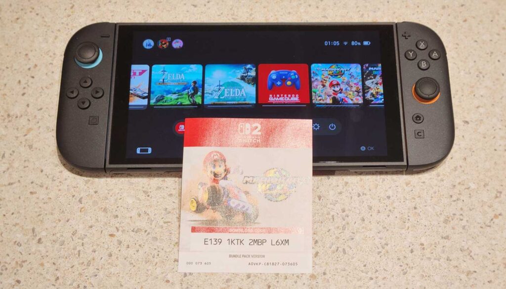 The Mario Kart World Voucher