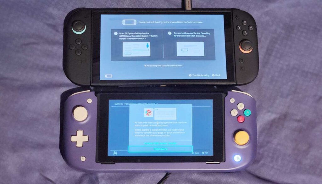 You can do a system Transfer 2
