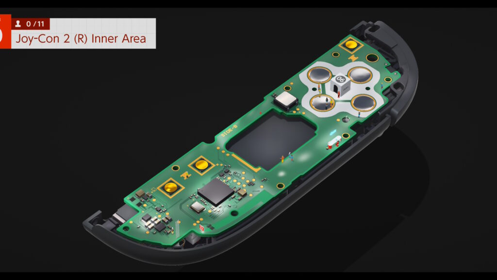 Nintendo Switch 2 Welcome Tour Joy Con 2 R Inner Area