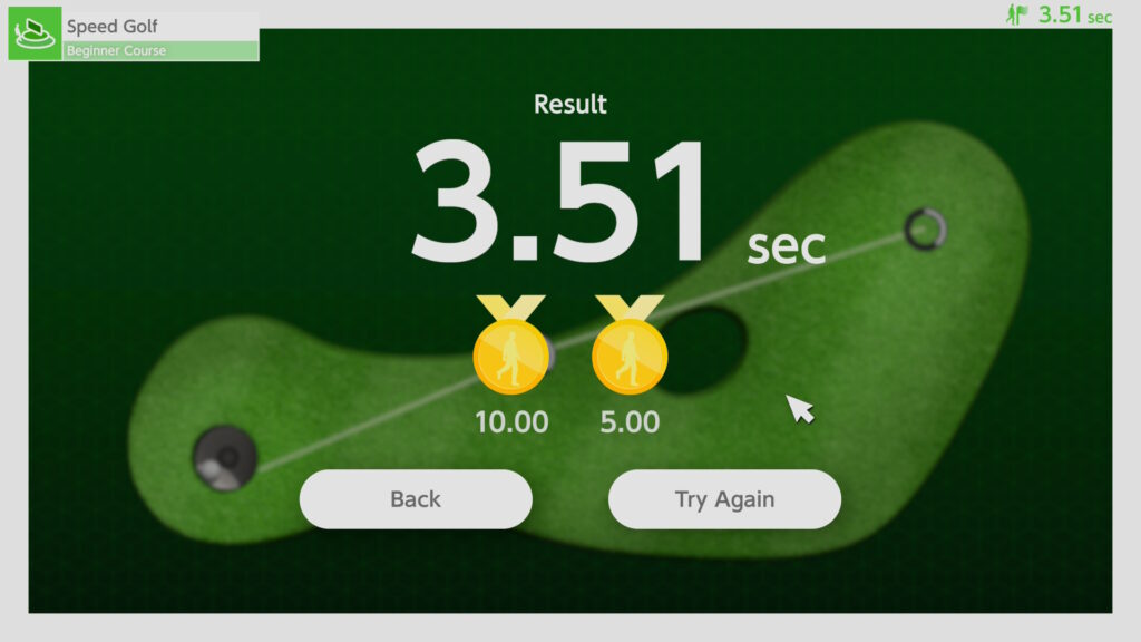 Nintendo Switch 2 Welcome Tour Speed Golf Victory