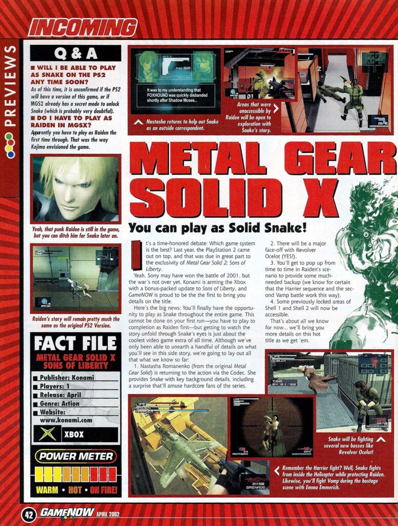 Metal Gear Solid April Fool