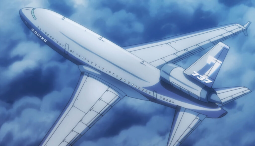 Baki Anime Plane