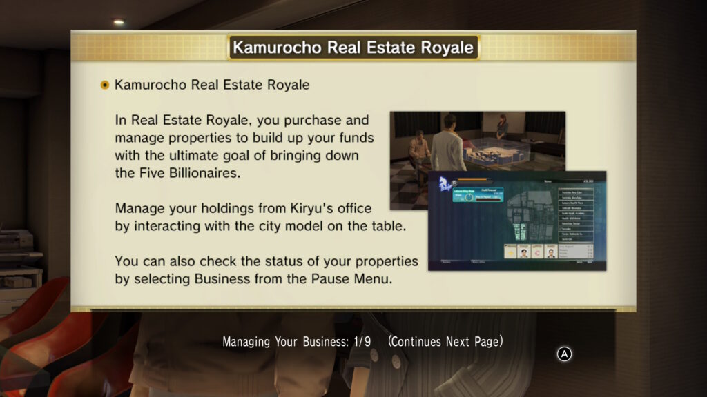 Sega Yakuza 0 Directors Cut Nintendo Switch 2 Real Estate Royale