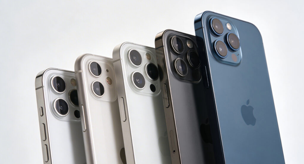 different iphones